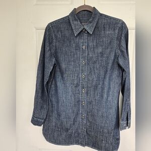 Additions By Chico Denim Button-Up Shirt Size 1